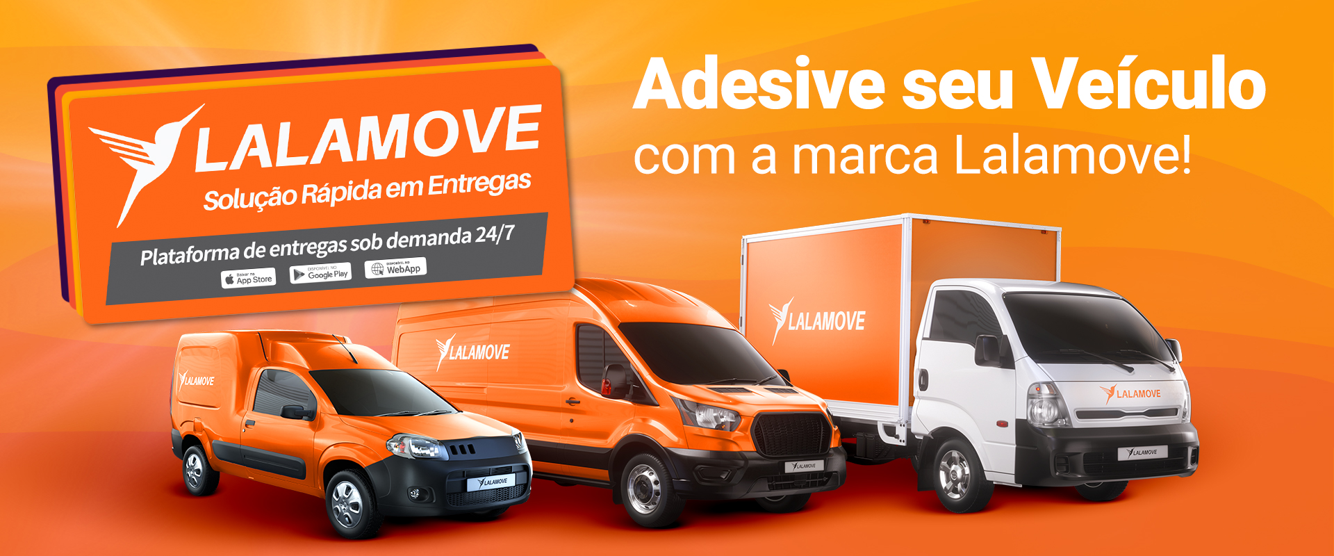 Adesive seu Veículo | Lalamove Brasil